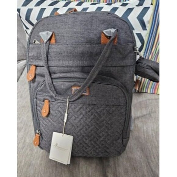 New Diaper Bag Backpack - Multi function Waterproof Diaper Bag, Travel Essential main image 2